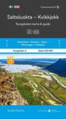 Saltoluokta Kvikkjokk Kungsleden 3 Karta och guide : Outdoorkartan 1:50 000 -- Bok 9789113100876