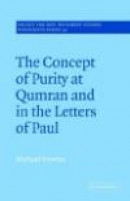 Concept Of Purity At Qumran And In The Letters Of Paul -- Bok 9780521020589