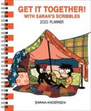 Sarah's Scribbles 12-Month 2025 Monthly/Weekly Planner Calendar: Get It Together! -- Bok 9781524889951