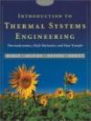 Introduction to Thermal Systems Engineering: Thermodynamics, Fluid Mechanics, and Heat Transfer with -- Bok 9780471204909
