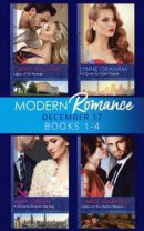 Modern Romance Collection: December 2017 Books 1 - 4: His Queen by Desert Decree / A Christmas Bride -- Bok 9781474081917