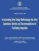 Incorporating Army Design Methodology Into Army Operations: Barriers and Recommendations for Facilit -- Bok 9781479324415