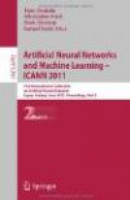 Artificial Neural Networks and Machine Learning - ICANN 2011 -- Bok 9783642217371