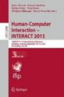 Human-Computer Interaction - INTERACT 2015 -- Bok 9783319226972