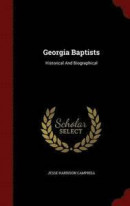 Georgia Baptists -- Bok 9781296618049