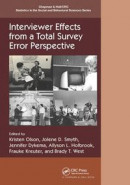 Interviewer Effects from a Total Survey Error Perspective -- Bok 9781032241517
