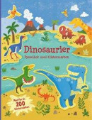 Dinosaurier: pysselbok med klistermärken -- Bok 9789179853686