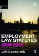 Employment Law 2008-2009: Routledge-Cavendish Core Statutes Serie -- Bok 9780415458382