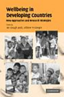 Wellbeing in Developing Countries: New Approaches and Research Strategies -- Bok 9780521857512
