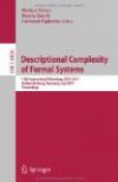 Descriptional Complexity of Formal Systems -- Bok 9783642225994