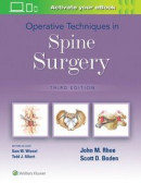 Operative Techniques In Spine Surgery 3E -- Bok 9781975172138