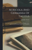 Agricola And Germania Of Tacitus -- Bok 9781015515390