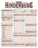 Mutant: Hindenburg Rollformulärsblock -- Bok 9789189143043