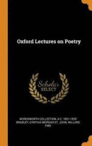 Oxford Lectures on Poetry -- Bok 9780343014032