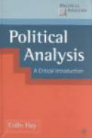Political Analysis -- Bok 9780333750025
