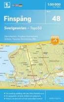 48 Finspång Sverigeserien Topo50 : Skala 1:50 000 -- Bok 9789113086118