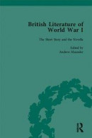 British Literature of World War I, Volume 1 -- Bok 9781351222280