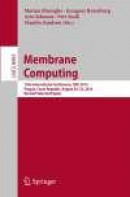 Membrane Computing -- Bok 9783319143699