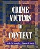 Crime Victims in Context -- Bok 9780195329773
