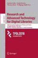 Research and Advanced Technology for Digital Libraries -- Bok 9783319439969