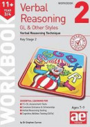 11+ Verbal Reasoning Year 3/4 GL &; Other Styles Workbook 2 -- Bok 9781910106082