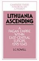 Lithuania Ascending -- Bok 9780521450119
