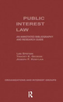 Public Interest Law -- Bok 9781317942771