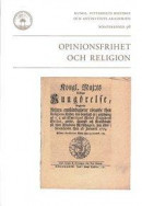 Opinionsfrihet och religion -- Bok 9789188763068