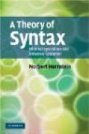 A Theory of Syntax: Minimal Operations and Universal Grammar -- Bok 9780521449700