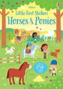 Little First Stickers Horses and Ponies -- Bok 9781474969253