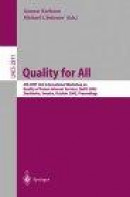 Quality for All -- Bok 9783540201922