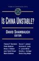 Is China Unstable: Assessing the Factors (Studies on Contemporary China) -- Bok 9780765605733