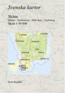 Svenska kartor. Malmö - Staffanstorp - Höllviken ? Trelleborg (Skåne) -- Bok 9789175911236