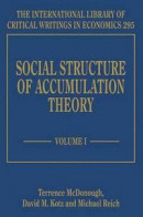 Social Structure of Accumulation Theory -- Bok 9781783472918