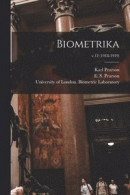 Biometrika; v.12 (1918-1919) -- Bok 9781014050069