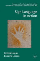 Sign Language in Action -- Bok 9781137309761