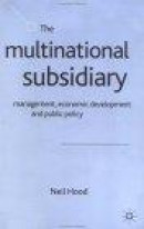 Multinational Subsidiary -- Bok 9781403914903