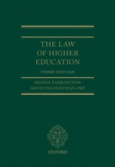 Law of Higher Education -- Bok 9780191899270