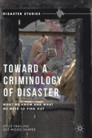 Toward a Criminology of Disaster: What We Know and What We Need to Find Out (Disaster Studies) -- Bok 9781137469137