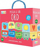 Pussla & lär: ord -- Bok 9789179856335