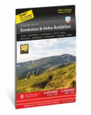 Högalpin karta: Åreskutan & södra Årefjällen 1:20.000 -- Bok 9789189371316