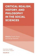 Critical Realism, History, and Philosophy in the Social Sciences -- Bok 9781787566033