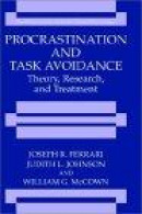Procrastination and Task Avoidance -- Bok 9780306448423