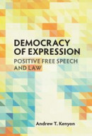 Democracy of Expression -- Bok 9781108486163