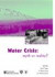 Water Crisis: Myth or Reality? -- Bok 9780415364386