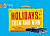 Holidays: Then and Now -- Bok 9780007591084
