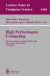 High Performance Computing -- Bok 9783540411284