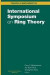 International Symposium on Ring Theory -- Bok 9781461266501