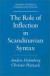 The Role of Inflection in Scandinavian Syntax -- Bok 9780195067460