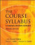 Course Syllabus -- Bok 9780470605394